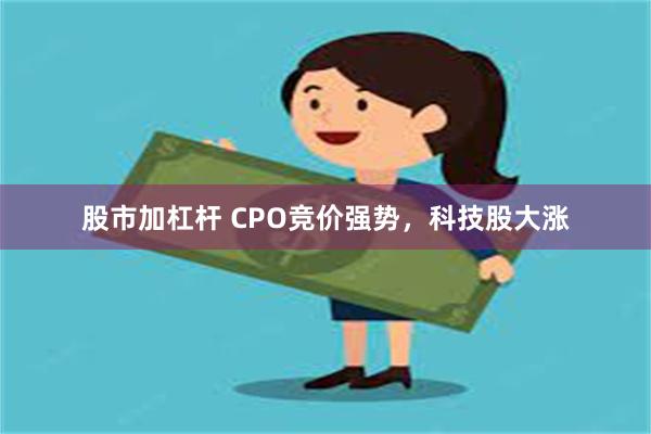 股市加杠杆 CPO竞价强势，科技股大涨